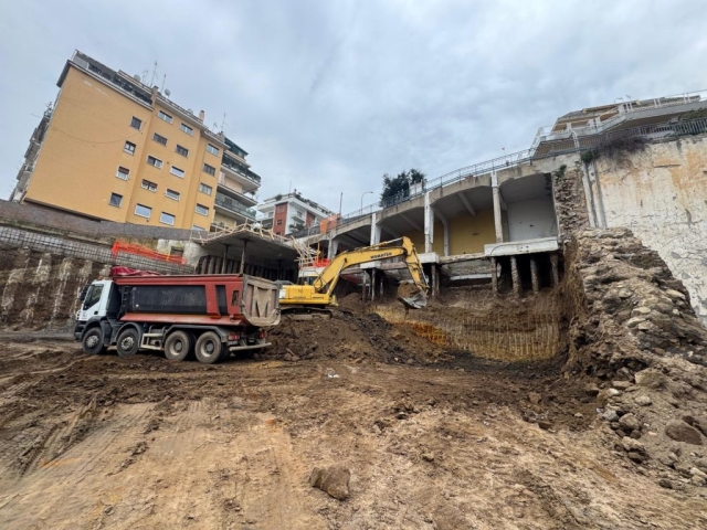 Via Tiberio Cosil avanz. lavori